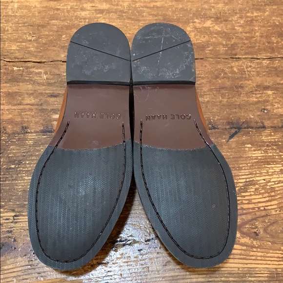 Cole Haan Tassel Moc Leather Loafers  Size 8M - Picture 8 of 8